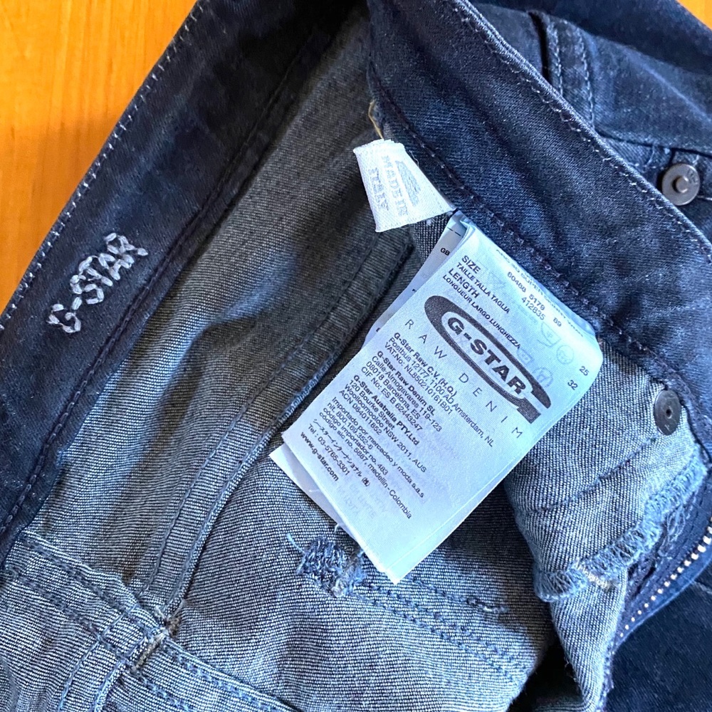 G-star originals raw skinny jeans women’s size 25 - Picture 8 of 8